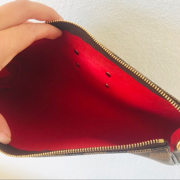 LOUIS VUITTON Eva Damier Ebene chain shoulder bag - Picture 5 of 8